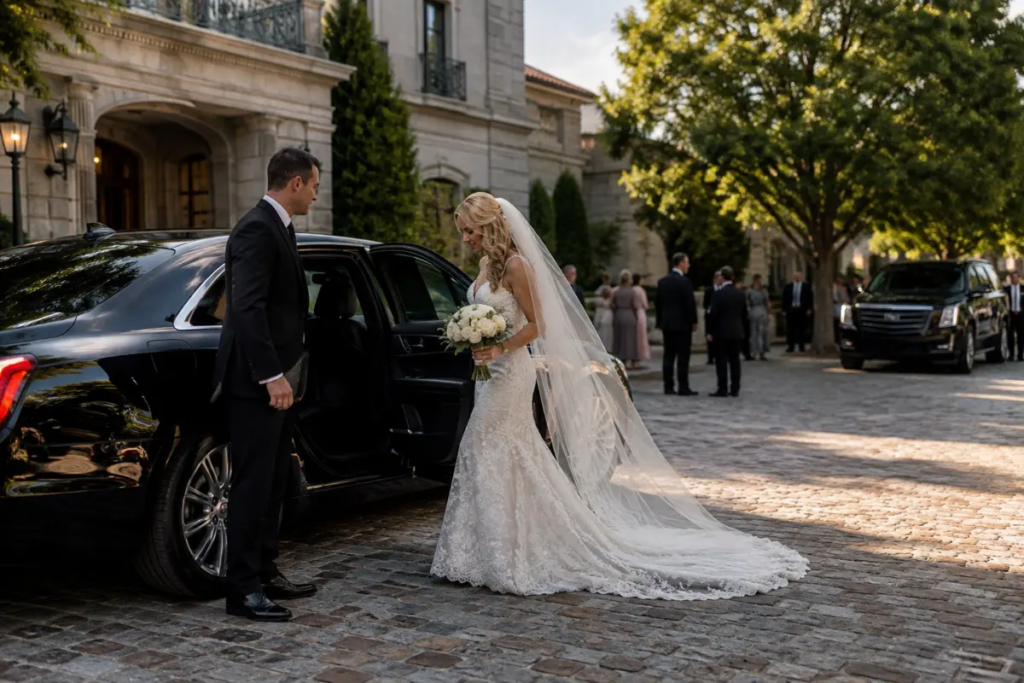 Wedding Transportation for Every Part of the Day